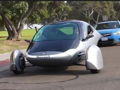 MOTOR VISION I drove the world’s most futuristic car… it has three wheels & hidden button to open ‘sleeping pod’ in the back