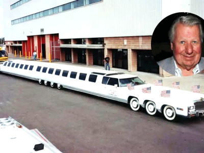 Man started crowdfunding to build 110ft Rolls-Royce with a swimming pool and helipad