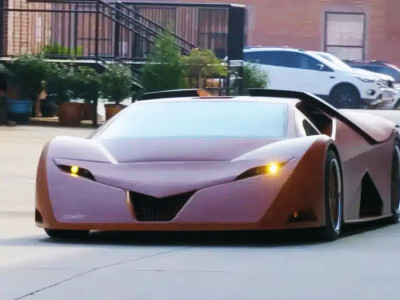 Man who spent a decade making world’s first wooden supercar claims it can hit lightning-fast speeds