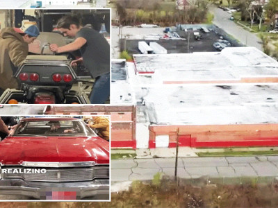 I bought abandoned car factory full of classic muscle motors and 35 motorbikes – now I’m turning it into a dreamland