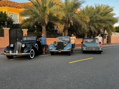 Dubai: 3 friends to drive around India in nearly 100-year-old vintage cars
