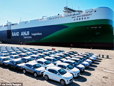 Cheap Chinese EVs set to be slapped with import tariffs of almost 50% by the EU