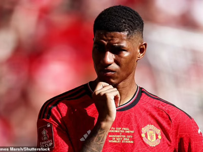 Marcus Rashford is caught speeding in his £560,000 Rolls-Royce at over 70mph on the M60 - just months  after his £700,000 edition was wrecked in a crash