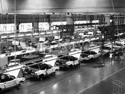 Car factory once known for producing legendary Ferraris is now abandoned leaving behind remnants