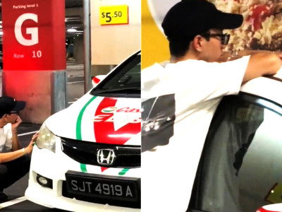 Man in S’pore cries while hugging car he’s letting go due to COE expiration