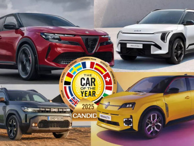 The finalists for the Car of the Year 2025 award