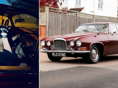 Music legend’s classic 1967 Jaguar that comes with hidden mod con could be yours for bargain £22,000 – can you spot it?