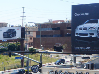 The Billboard Battle Of BMW Vs Audi