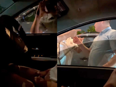 Alleged drunk driver tries to bully woman for honking—but her mum has the last word