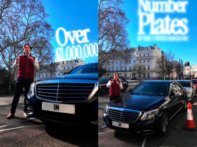 M'sian embassy's '1M' plate valued at over RM5.7 mil - one of UK's most expensive number plates