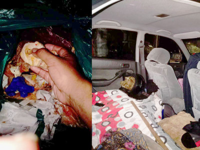 Man sleeps in car, eats leftovers from dumpster – netizens react with mixed emotions