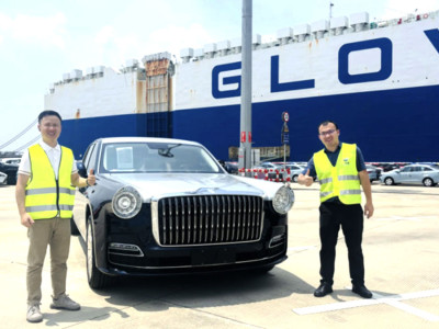 တရုတ်ပြည်ထုတ် Hongqi တစ်ပတ်ရစ်ကားတစ်စင်းကို ဒူဘိုင်းမှ သူဌေးတစ်ဦးက ဒေါ်လာ ၁ ဒသမ ၅ သန်းပေးကာ ဝယ်ယူ