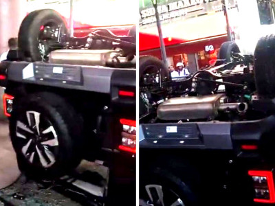 She Wanted To Crush Lemon With Thar, SUV Flew Out Of Showroom's 1st Floor