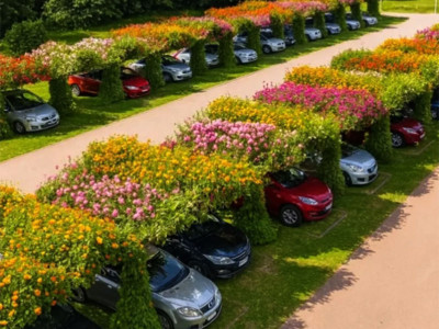 From Rusty Sheds to Living Roofs: A Plea for Beautifying Government Car Parks
