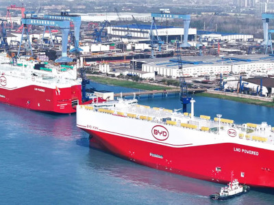 BYD completed its massive fleet, now able to export 1 million cars a year. But not just from China